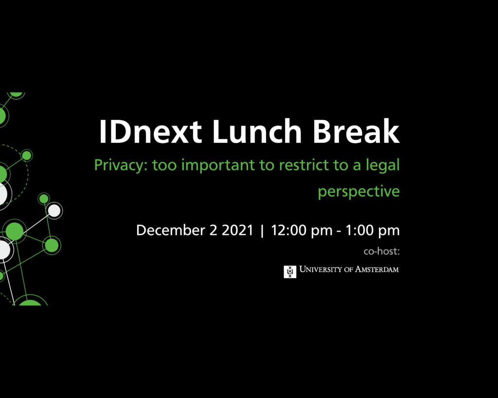 2 December 2021 IDnext Lunch Break