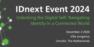IDnext Event Unlocking the Digital Self